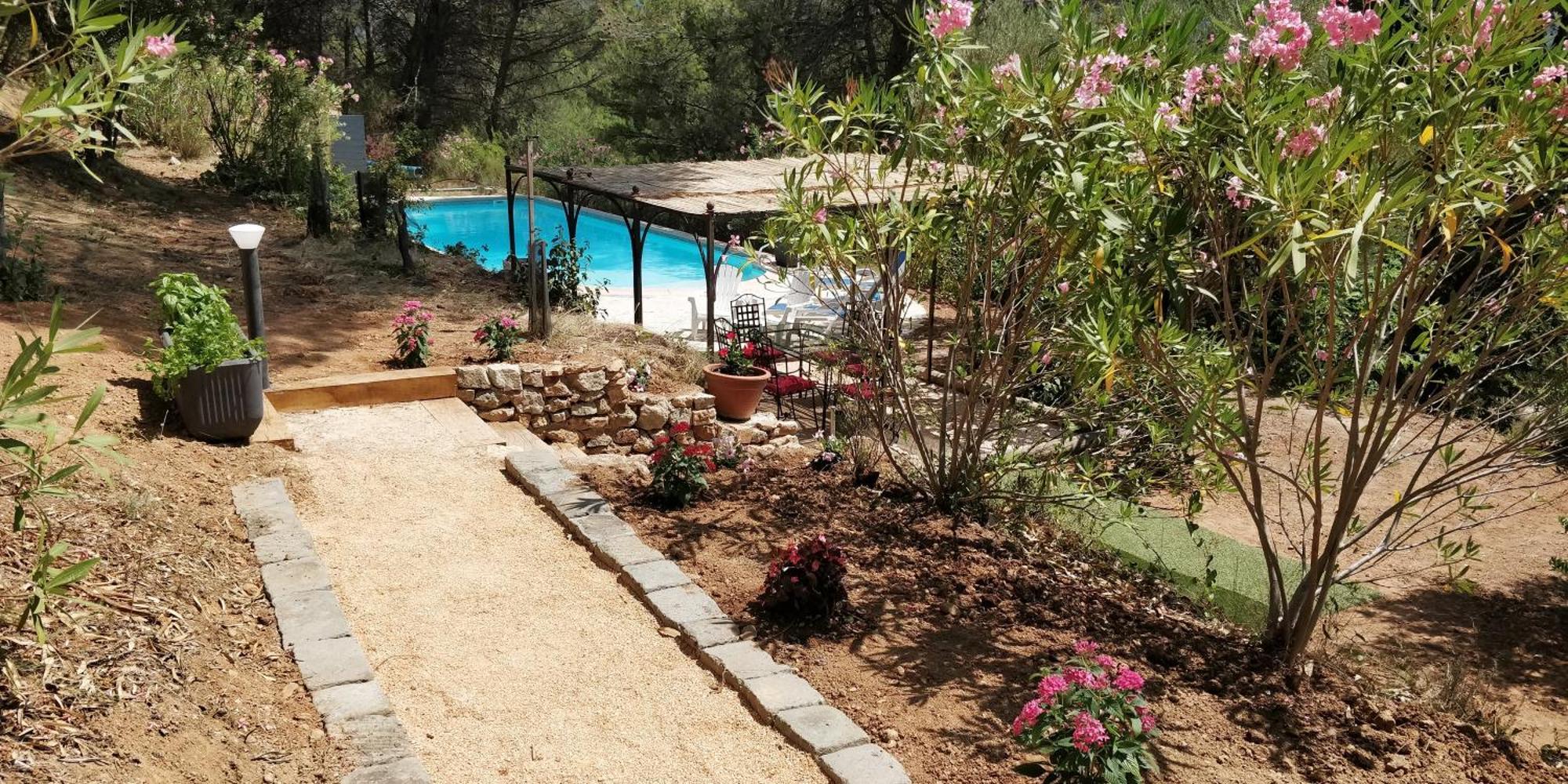 Villa Cigalons En Pleine Pinede Avec Piscine Chauffee De Mai A Septembre Auriol Екстер'єр фото