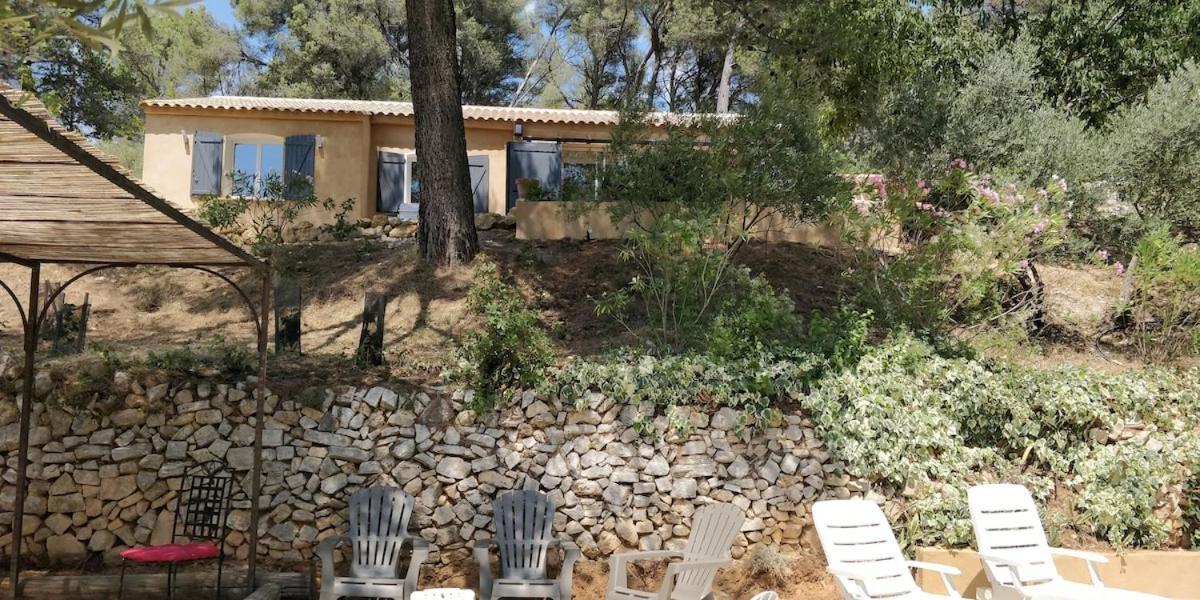 Villa Cigalons En Pleine Pinede Avec Piscine Chauffee De Mai A Septembre Auriol Екстер'єр фото