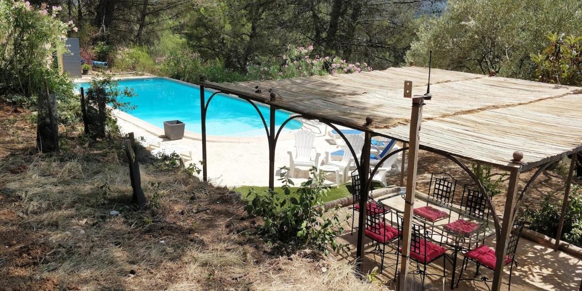 Villa Cigalons En Pleine Pinede Avec Piscine Chauffee De Mai A Septembre Auriol Екстер'єр фото