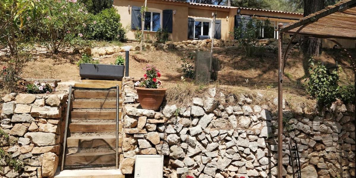 Villa Cigalons En Pleine Pinede Avec Piscine Chauffee De Mai A Septembre Auriol Екстер'єр фото
